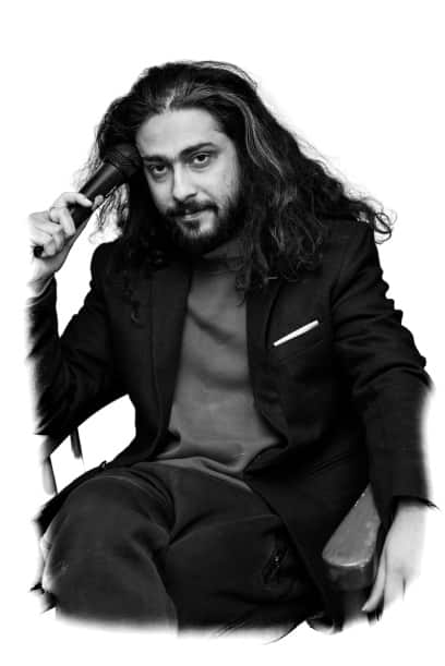 Portrait of Saunak Bhatta, motivational speaker and storyteller